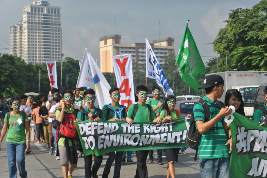 Environmental Advocates hold pre-SONA Green March and Festival, Call for the Immediate Passage of the Green Bills in PNoy's Last SONA