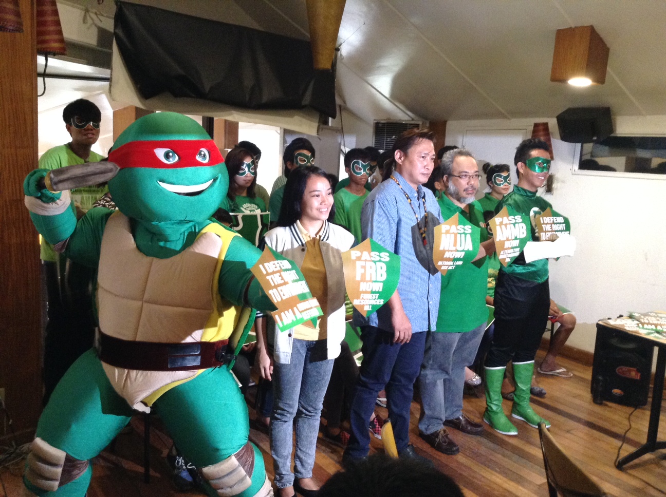 Rights and Environmental Defenders challenge PNoy, Congress, and Senate to be 'green'